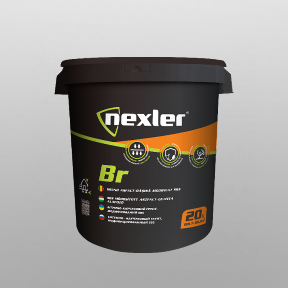 Праймер бітумно-каучуковий Nexler BR 20кг